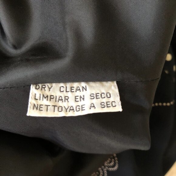 Evan Picone Size 10 Black Strappy Open Back Bodycon Cocktail Dress - Picture 8 of 10